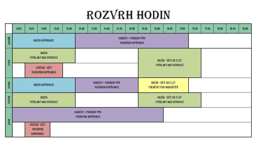 Rozvrh